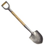 (*) 1 pc Dollhouse Long Wood Handle Tools