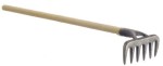 (*) 1 pc Dollhouse Long Wood Handle Tools