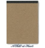 (*) Dollhouse Lined Paper Tablet