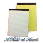 (*) Dollhouse Lined Paper Tablet