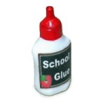 (*) Dollhouse School Glue Bottle
