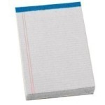 (*) Dollhouse Legal Pad