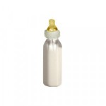 (*) Dollhouse Filled Clear Baby Bottle- Choice of Styles -