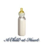 (*) Dollhouse Filled Clear Baby Bottle- Choice of Styles -