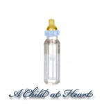 (*) Dollhouse Filled Clear Baby Bottle- Choice of Styles -