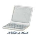 (*) Dollhouse Laptop Computer- Choice of Color -