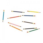 (*) 10 Dollhouse School Colored Pencils