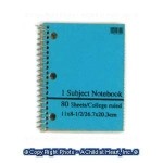 (*) Dollhouse School Spiral Bound Notebook