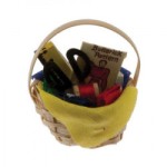 Dollhouse Sewing Basket