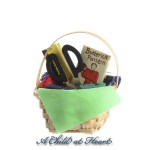 Dollhouse Sewing Basket