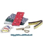 (&amp;sect;) Sale $1.30 Off - Dollhouse Fabric, Pattern, Scissors