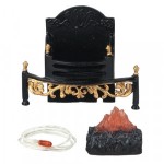 Large Dollhouse Fireplace Box