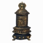 Reduced - Dollhouse Parlor Stove - Large