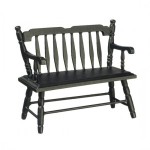 Dollhouse Deacon Bench