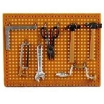 Dollhouse Pegboard with Tools