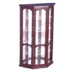 Dollhouse Mahogany Curio Cabinet