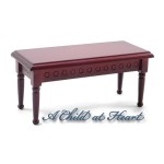Dollhouse Mahogany Coffee Table