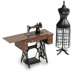 (*) Dollhouse Sewing Room (Kit)