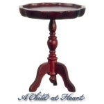Dollhouse Pie Crust Table