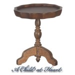 Dollhouse Pie Crust Table