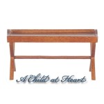 Dollhouse Hitchcock Coffee Table in Walnut