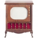 (&amp;sect;) Disc. $4 Off - Dollhouse Queen Anne Console Television