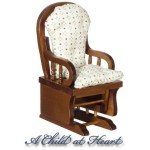 Dollhouse Glider Rocking Chair(Choice of Finishes)
