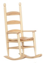 Dollhouse Ladder Back Rocker(Choice of Finishes)