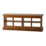 (&amp;sect;) Sale - Dollhouse Long Store Display Case- Choice of Finish -