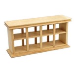 (&amp;sect;) Sale - Dollhouse Long Store Display Case- Choice of Finish -