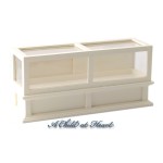 (*) Dollhouse Large Store Display Case- Choice of Finish -