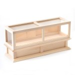 (*) Dollhouse Large Store Display Case- Choice of Finish -