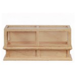 (*) Dollhouse Large Store Display Case- Choice of Finish -