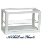 (*) Dollhouse Small Store Display Case- Choice of Finish -