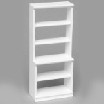 Disc $2 Off - Small Open Back Shelving- Choice of Finish -