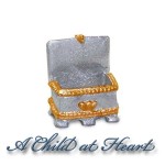 (*) Unfinished Metal Jewelry Box
