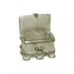 (*) Unfinished Metal Jewelry Box