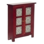Dollhouse Tin Front Pie Safe- Choice of Finish -
