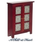 Dollhouse Tin Front Pie Safe- Choice of Finish -