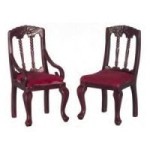 Disc $1.20 Off - Burgundy Dining Chair(s)