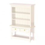 Dollhouse Kitchen Shelf Top Hutch- Choice of Finish -