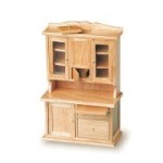 Dollhouse Flour Bin Hutch- Choice of Finish -