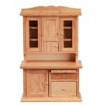 Dollhouse Flour Bin Hutch- Choice of Finish -