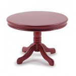 Dollhouse Round Pedestal Table- Choice of Finish -