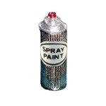 (&amp;sect;) Sale - Dollhouse Real Metal Spray Paint Can