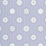 (&amp;sect;) Sale $3 Off - 3 Shts China Blue Wallpaper