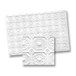 Dollhouse Faux Tin Ceiling Panel- Choice of Style -