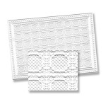 Dollhouse Faux Tin Ceiling Panel- Choice of Style -