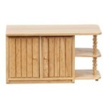 Dollhouse Modern Center Island - Oak