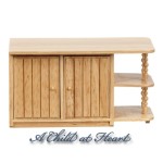 Dollhouse Modern Center Island - Oak